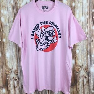 NWOT Super Mario Bros ‘I Saved the Princess” Tee